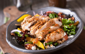 Chicken Salad paired with Popular White Wine Pinot Grigio