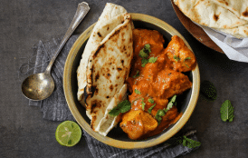 Butter Chicken with Riesling Great White Wine