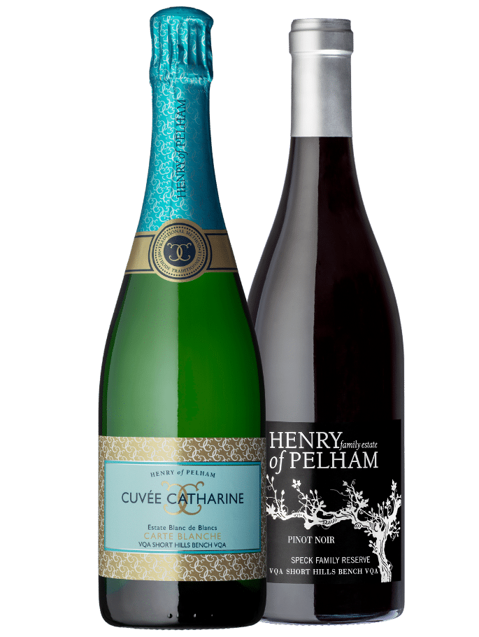 Cuvee Catharine Sparkling and Pinot Noir