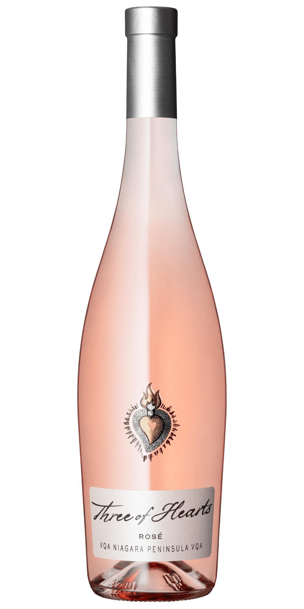 Three of Hearts Dry Rosé Wine